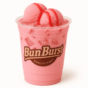 Strawberry Shake with Ice Cream