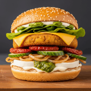 Veggie Lam Burger