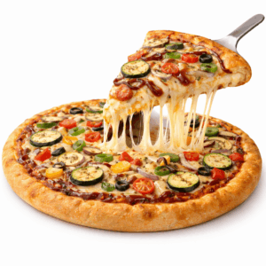 Barbeque Veggie Pizza